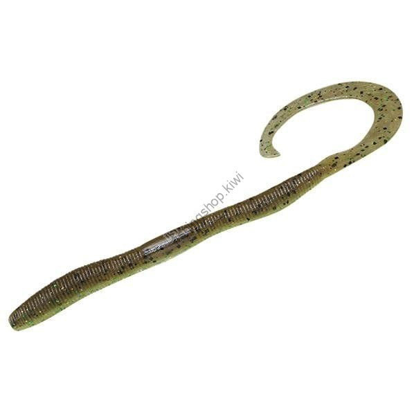 JACKALL Flick Curly 4.8 Green Pumpkin / Light Chart