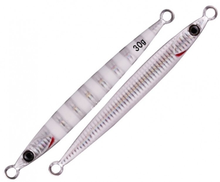 JACKALL Big Backer Jig Slide Stick 60g #Glow Stripes / Border Holo
