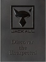 JACKALL Re-peel Sticker Black