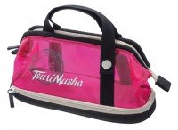 TSURI MUSHA Hakushon Pouch #Clear Pink