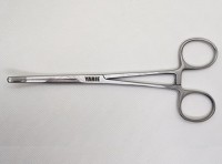 YARIE No.805 Forceps Curve Large Ring 18cm