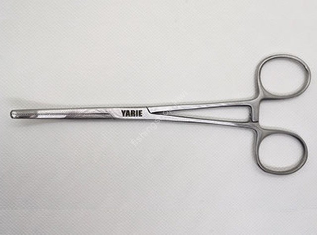 YARIE No.805 Forceps Curve Large Ring 18cm