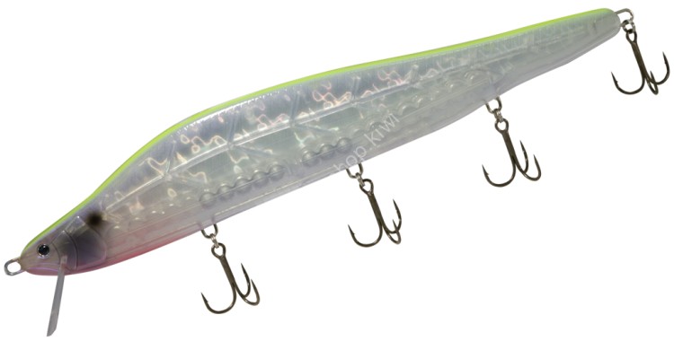 HIDE-UP Hu-Perrer 248 #58 Chartreuse Back Holo W / Reflector