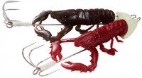 MEGABASS Taco-Le Soft 28g #Red Red Flake / Iwagani