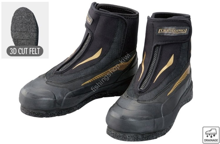 SHIMANO FA-055S Limited Pro Nakamaru Shoes 3D cut felt (Black) 25.0