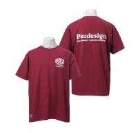 PAZDESIGN PCT-022 Pazdesign Cotton T-Shirt (Burgundy) 3L