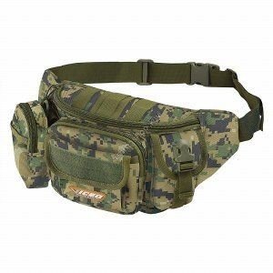 PROX VC102G Digital Camo Waist Bag Green