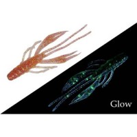JACKALL Waver Shrimp 2.8 Salt RF Glow Cruiser