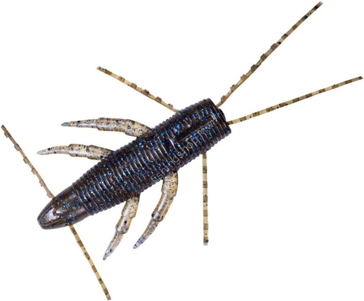 DAIWA Steez Bramo 2.4'' Dark Cinnamon Blue Flake (5pcs)