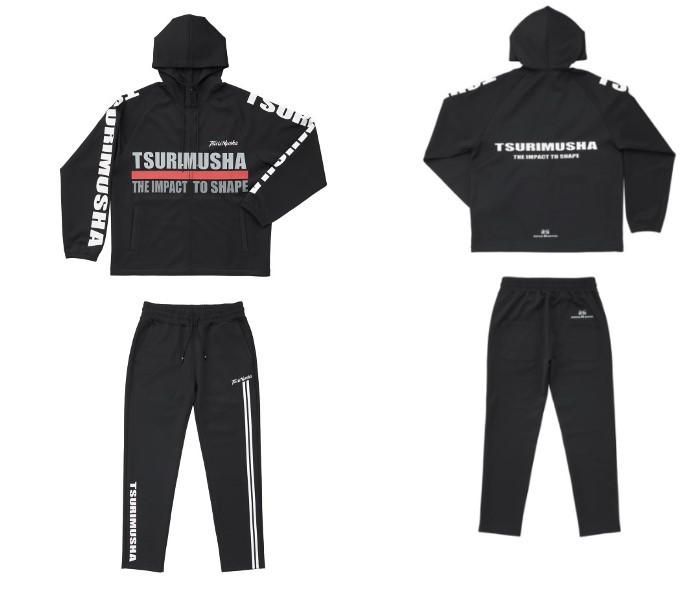 TSURI MUSHA Tsurimusha Sport Jersey Sett L (Black)