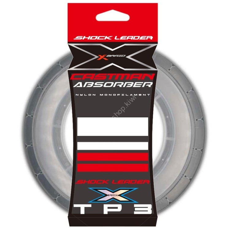 YGK XBraid Castman Absorber [Super Fine Clear] 30m #20 (60lb)