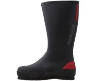SHIMANO FB-041X Zip-Up Boots With Cut Rubber Pin Felt (Red) S