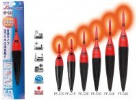 FUJI-TOKI Electriacal Fishing Float FF-C20 [Red] #2 14.08g