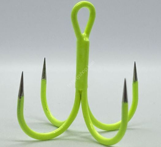 GACHA CRAFT TH-04G Glow Quad Tachiuo Jigging Hook Barbless #2/0 (Glow)