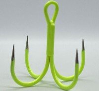 GACHA CRAFT Glow Quad Barbless Jigging Hook for Tachiou [Glow] #2/0