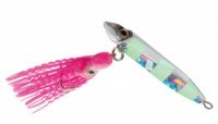 DUEL F1173 Salty Bait 100g #ZLS Zebra Glow Silver