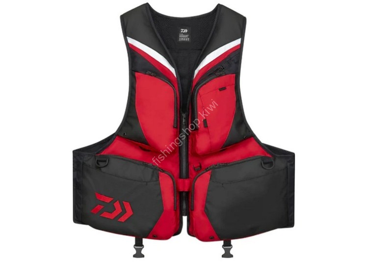 DAIWA DF-3324JM Floating Alert Vest L #Red