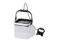 BASIC GEAR Basic Clear Bucket 9L #White