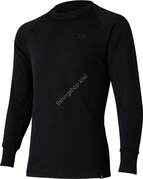 DAIWA DU-3523S Danrotech Crew Neck Undershirt (Black) L