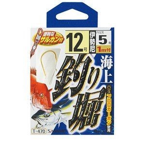 SASAME Offshore Fishing Pond T-470 #12 Line #5 (4pcs)