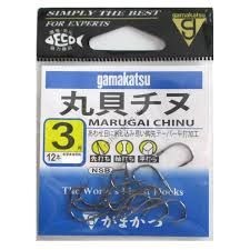 GAMAKATSU Marugai Chinu [NS Black] #3 (12pcs)
