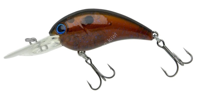NORIES Warming Crank Shot Full Size #306 Green Pumpkin Blue Shad