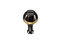 SLP WORKS Daiwa SLPW Aluminum Round Handle Knob S #Black/Gold