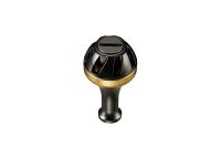 SLP WORKS Daiwa SLPW Aluminum Round Handle Knob S #Black/Gold