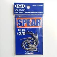 VANFOOK Spear Hook SH-20 [Silver] #5/0 (5pcs)
