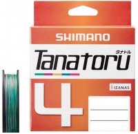 SHIMANO PL-F64R Tanatoru 4 [10m x 5colors] 200m #0.8 (17.8lb)
