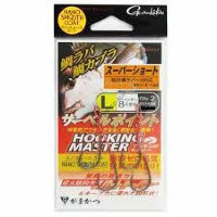GAMAKATSU Saber Point Hooking Master w/Thread [Nano Smooth Coat] L (2pcs)