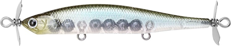LUCKY CRAFT Screw Pointer 85 ~3 Hook~ #Ghost Minnow