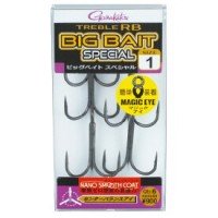GAMAKATSU Treble RB Big Bait [Nano Smooth Coat] #2/0 (5pcs)