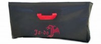 JA-DO Folding Bucket PVC Black / Red