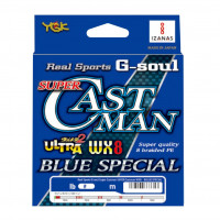 YGK G-soul SUPER CASTMAN BLUE SPECIAL WX8 300 m46Lb #2.5