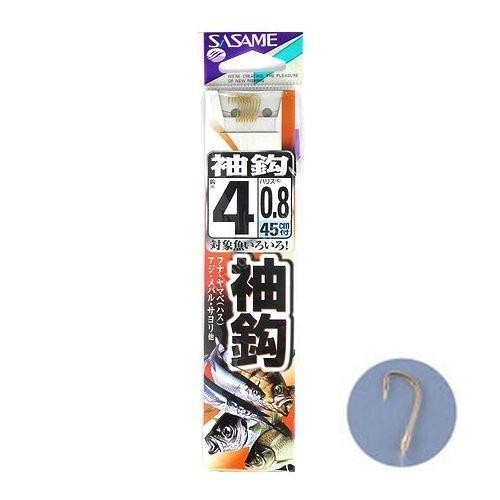 SASAME Sode Bari AA401 [Gold] #4 w/Thread