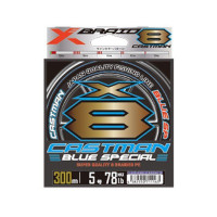 YGK X-BRAID Castman BLUE-SP X8 300 m #2.5 46lb