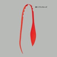 GAMAKATSU Luxxe 19-310 Ohgen Silicone Necktie Fat Tail #08 Solid Red
