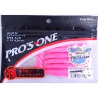 PRO'S ONE x DEPS Deathadder Shad 4" #25 Mat Pink