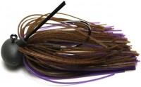 KEITECH Tungsten Rubber Jig Ver.2 5/16oz #008 Brown/Purple