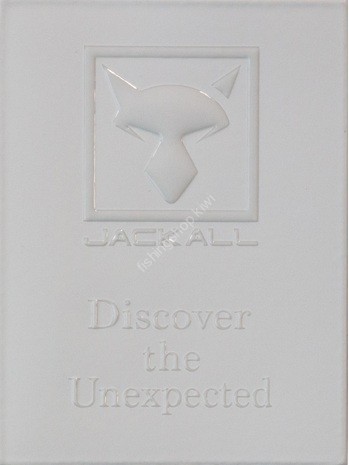 JACKALL Re-peel Sticker White
