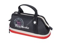 TSURI MUSHA Hakushon Pouch #Black Red