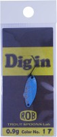 ROB LURE Dig in 0.9g #17 Blue Seal