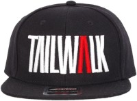 TAILWALK Flat Visor Cap (Black/White/Red) Free Size