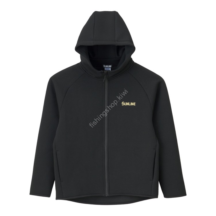 SUNLINE SUW-15412 Full-Zip Knit Hoodie (Black) L