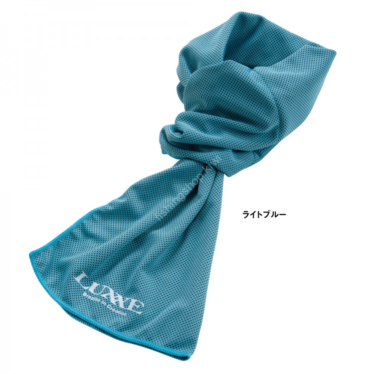 GAMAKATSU LUXXE Cool Neck Towel LE123 Light Blue