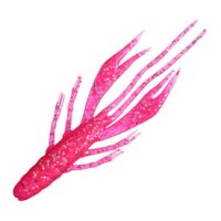JACKALL Waver Shrimp 2.8 Salt RF Glow Pink / Silver Flake