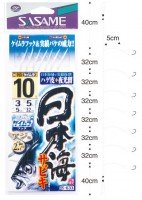 SASAME S-633 Japan Sea Sabiki (Keimura Hook) 12-4
