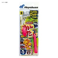 HAYABUSA HA179 Compact Rod Easy Bukkomi Fishing Set L