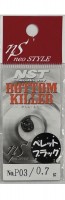 NEO STYLE Bottom Killer 0.7g #P03 Pellet Black